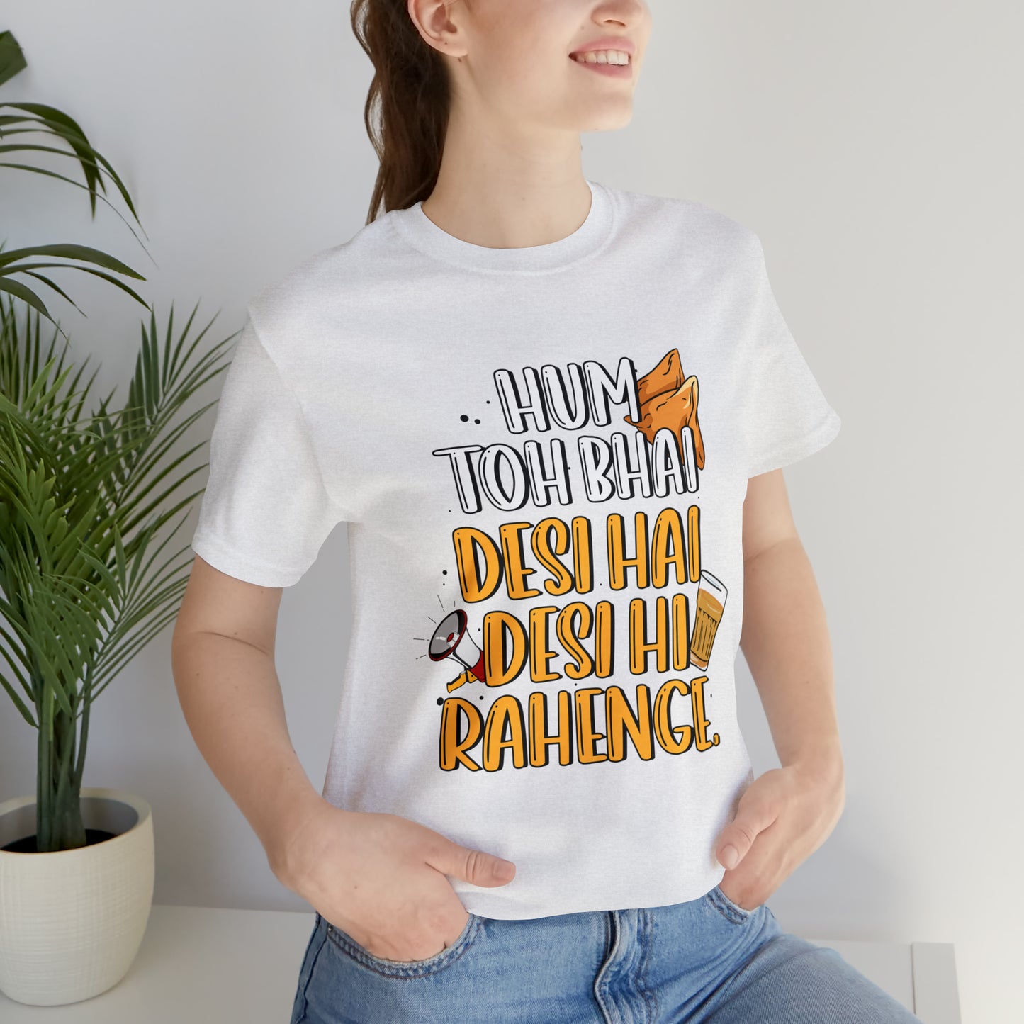 Desi Hi Rahenge Graphic T-shirt