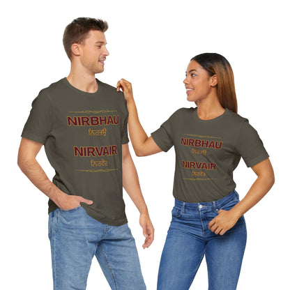 Nirbhau Nirvair Graphic T-shirt
