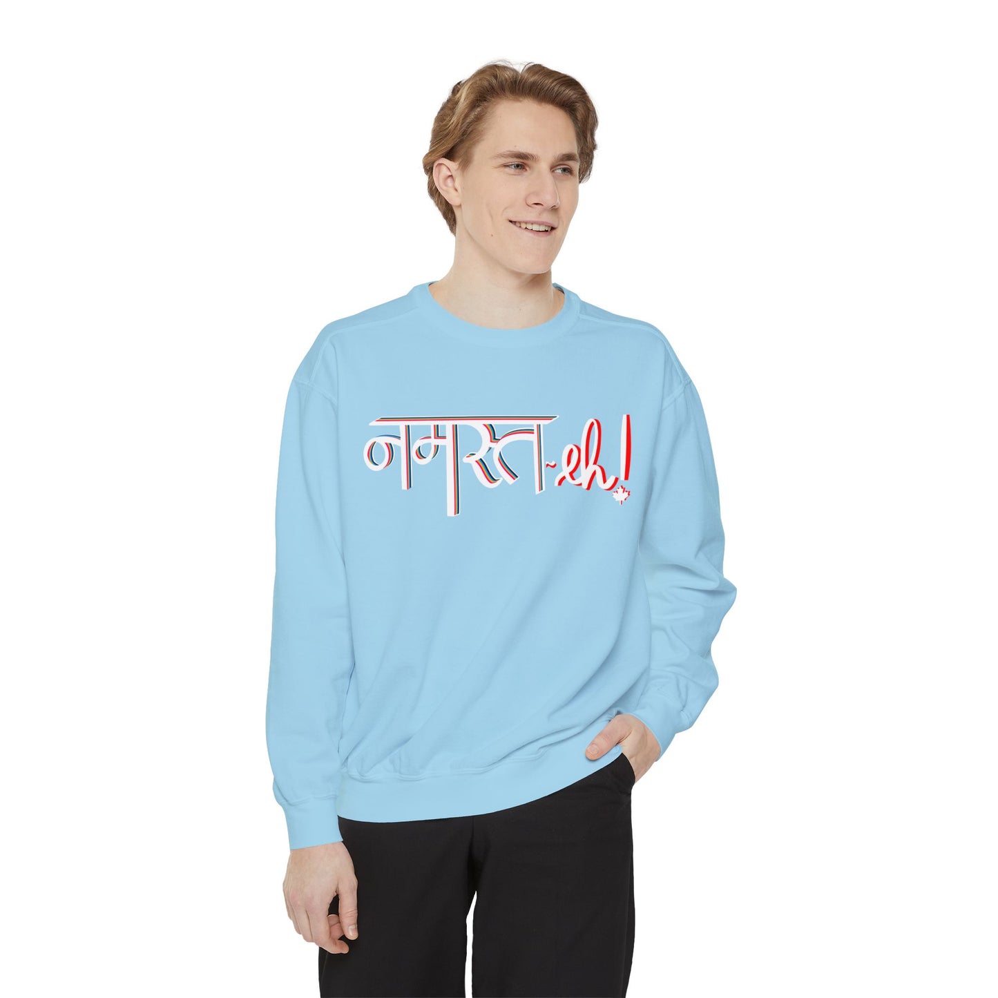 Namast-eh Unisex Garment-Dyed Sweatshirt