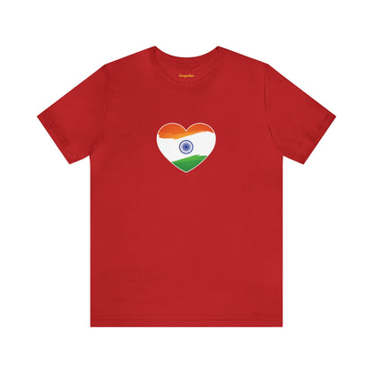 India in heart Graphic T-shirt - Currycature 🇺🇸