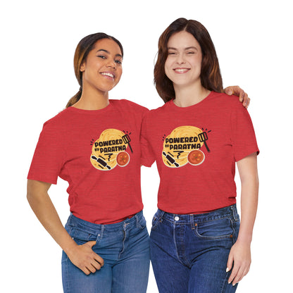 Women's Powered by Paratha Graphic Tee