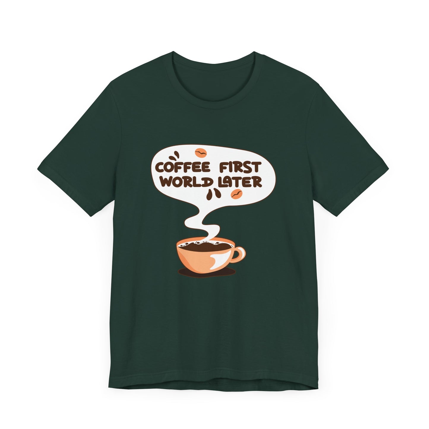 Coffee First Graphic Tee