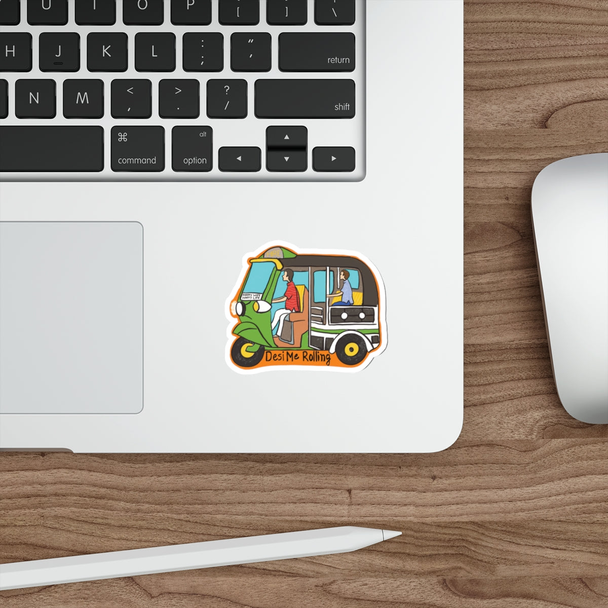 Auto/Tuk Tuk Die-Cut Sticker