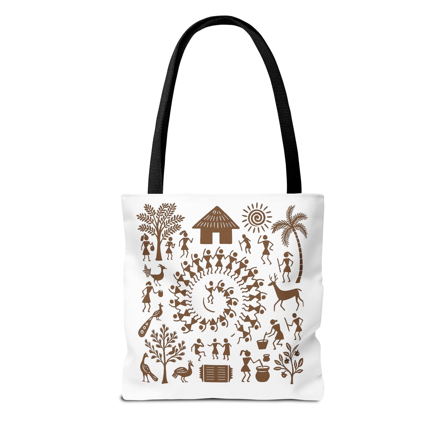 Warli Art Tote Bag