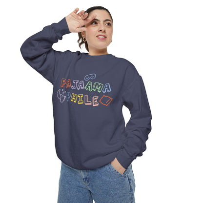 Pajaamaphile Unisex Garment-Dyed Sweatshirt