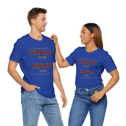 Nirbhau Nirvair Graphic T-shirt