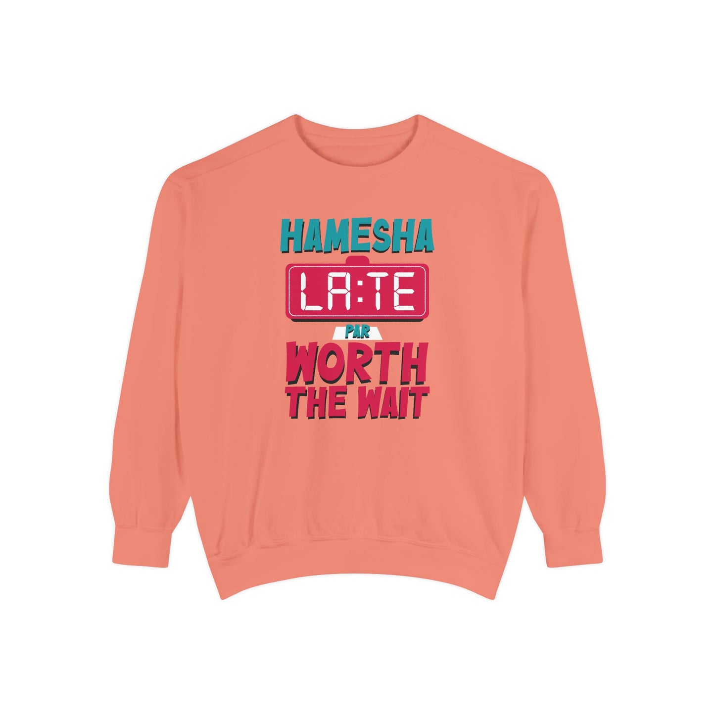 Hamesha Late Garment-Dyed Sweatshirt