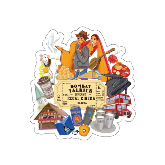 DDLJ Die-Cut Sticker