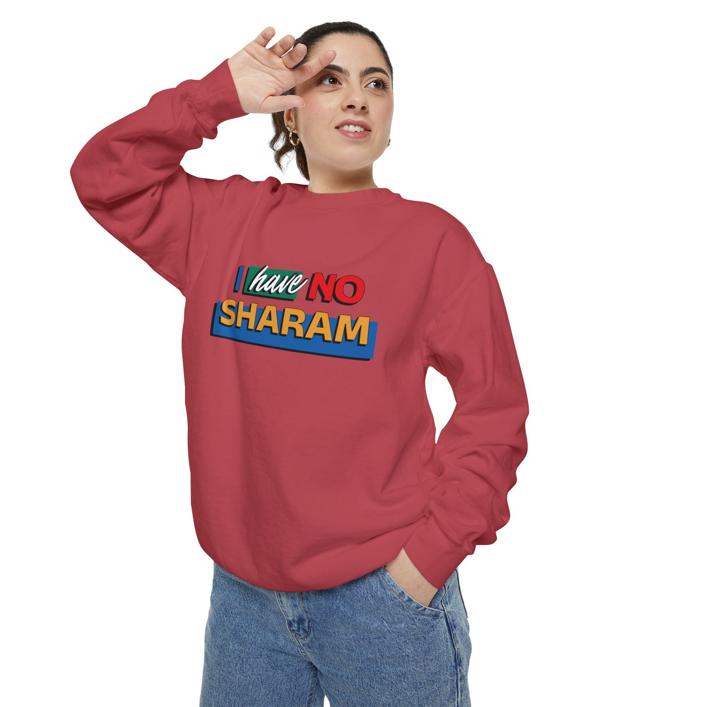 No Sharam Garment-Dyed Sweatshirt