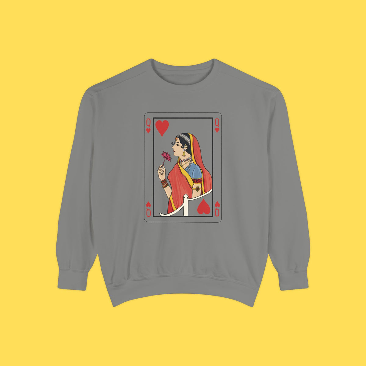 Queen of Hearts Crewneck