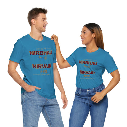 Nirbhau Nirvair Graphic T-shirt