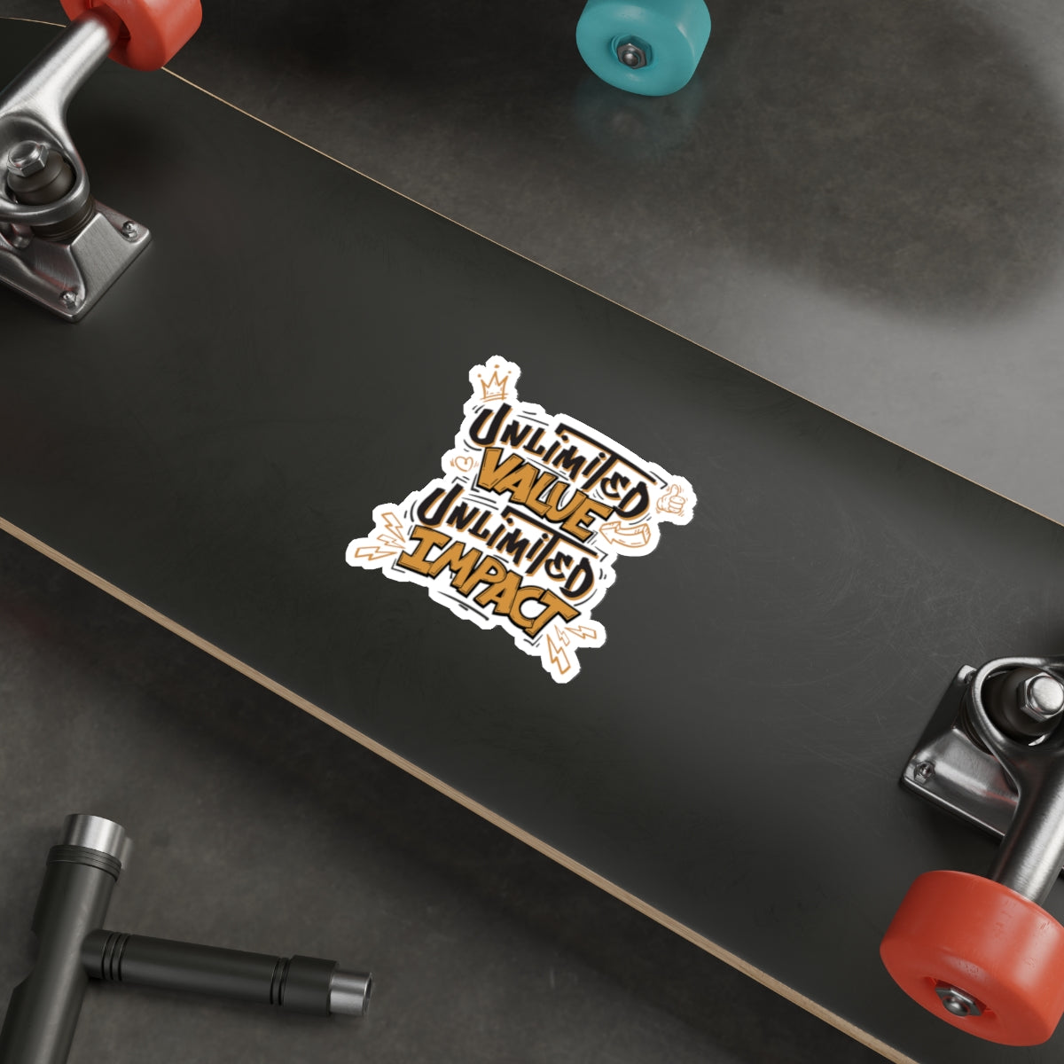 Unlimited Impact Die-Cut Sticker
