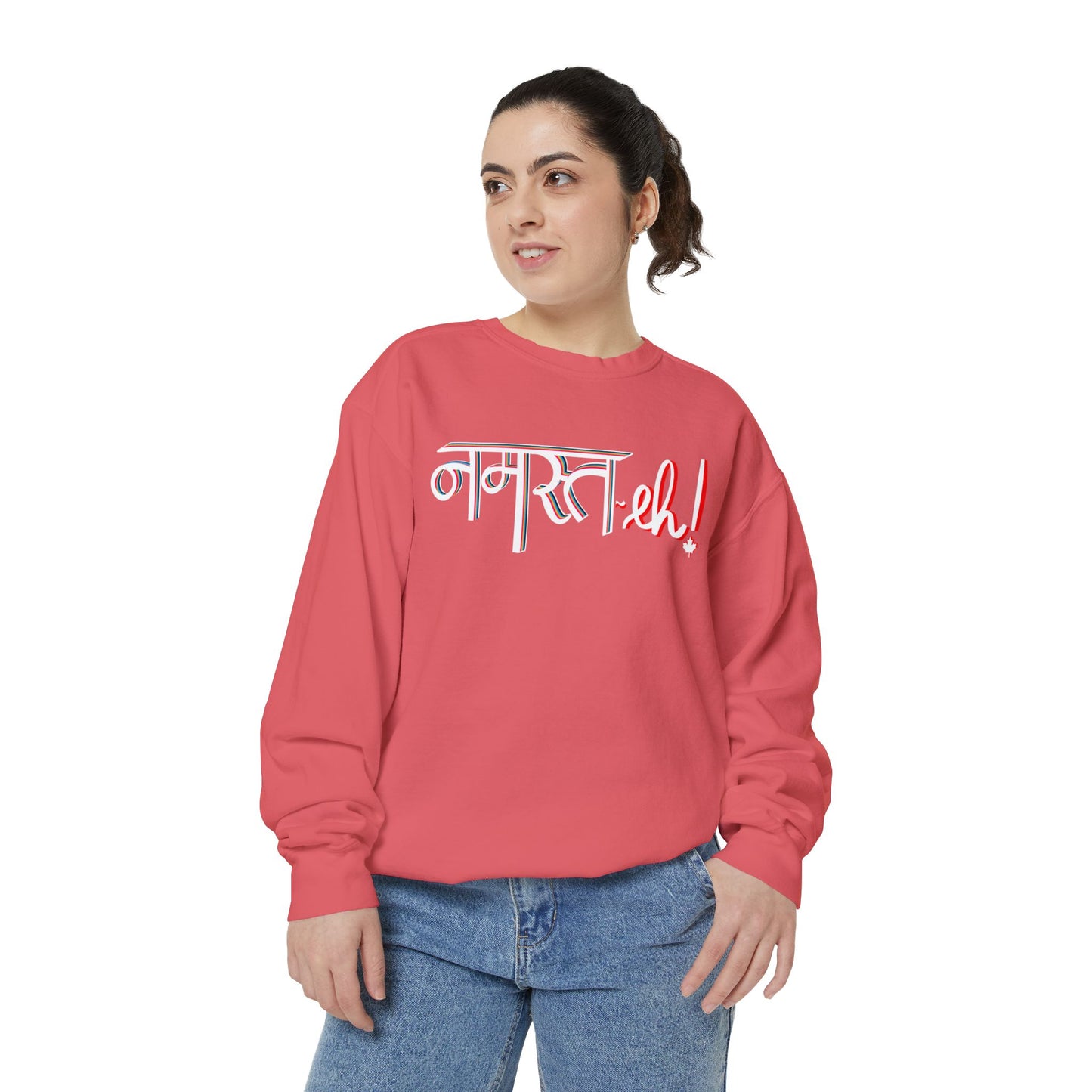 Namast-eh Unisex Garment-Dyed Sweatshirt