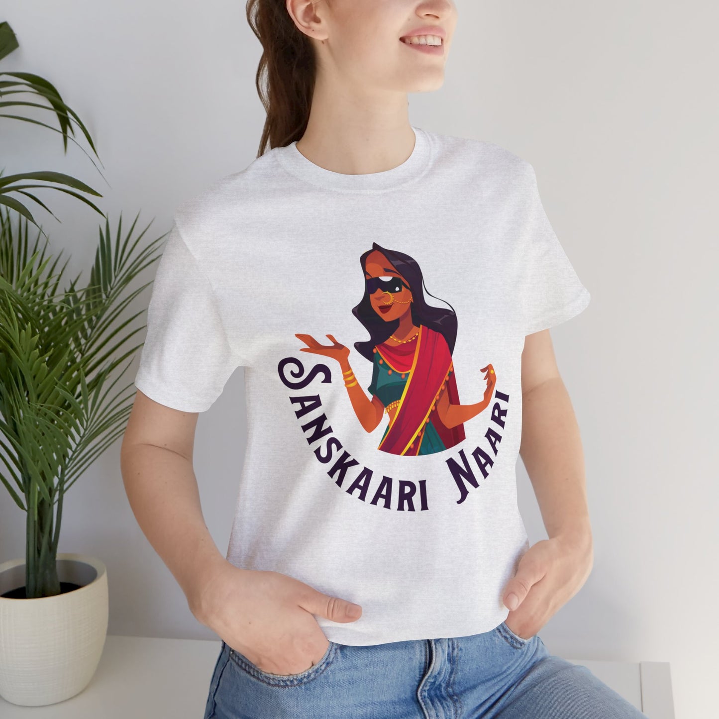 Sanskaari Naari Graphic T-shirt