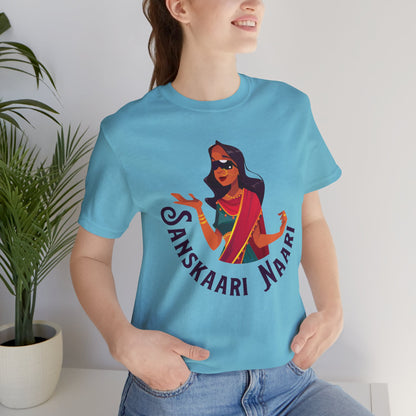 Sanskaari Naari Graphic T-shirt