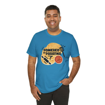 Powered by Paratha Graphic T-shirt