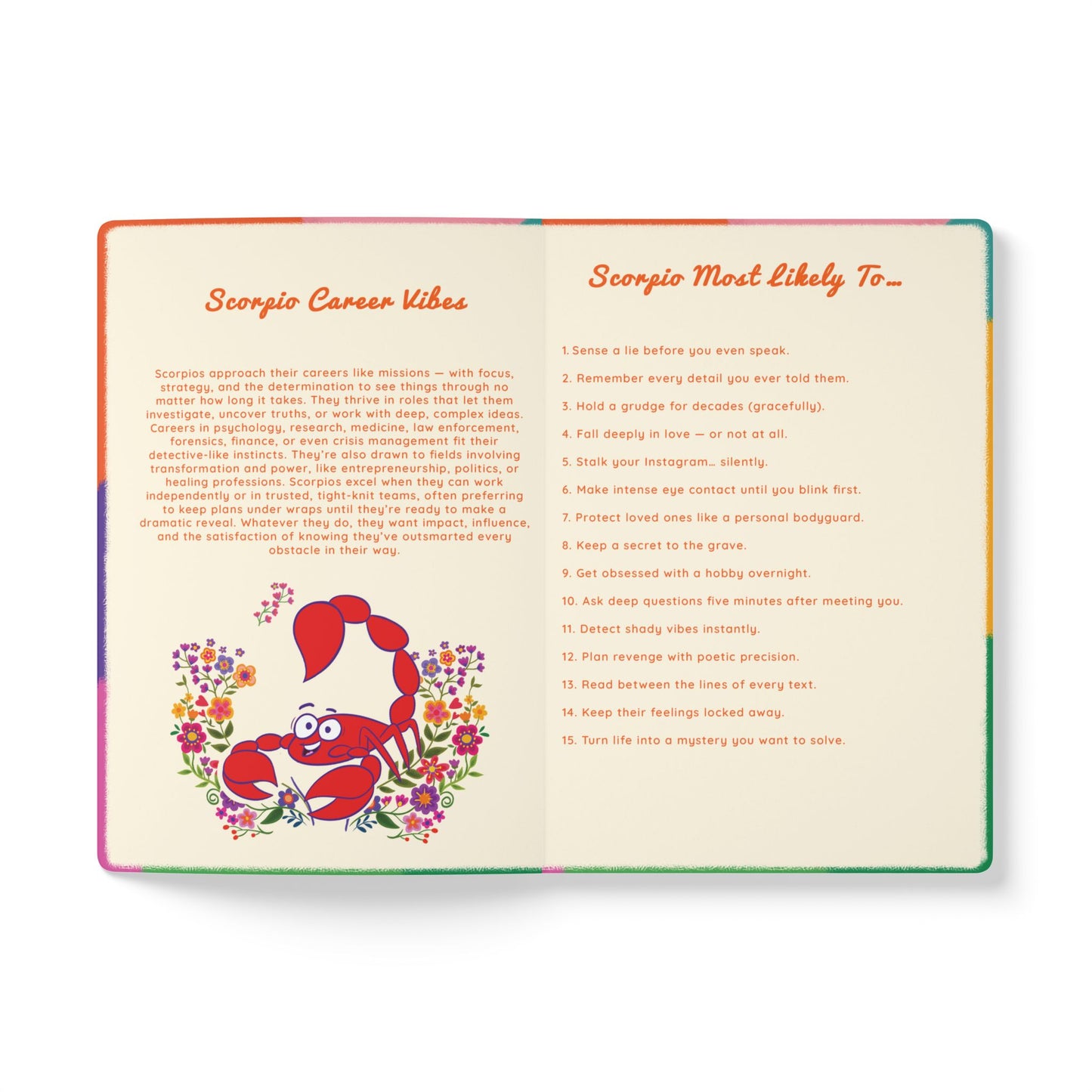 SCORPIO Softcover Journal