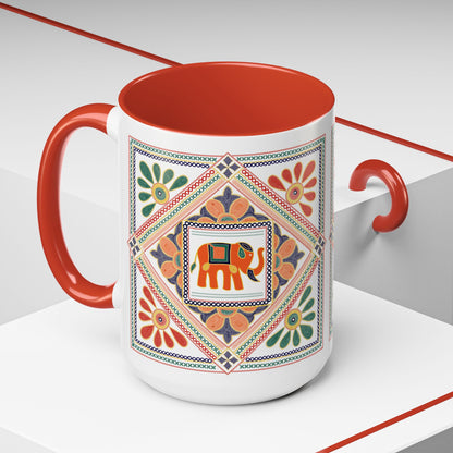 Indian folk art Mug