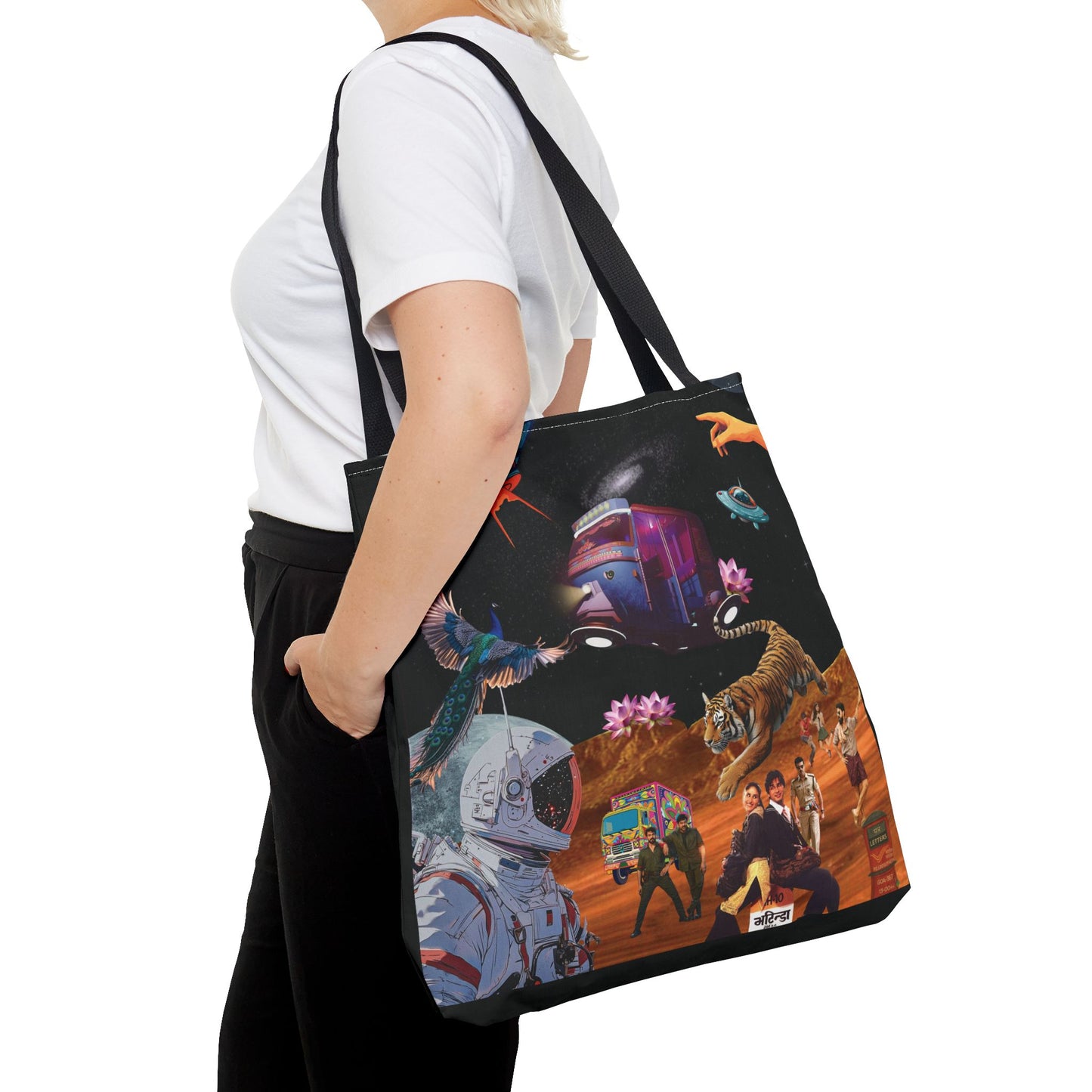 Spacey Desi Tote Bag