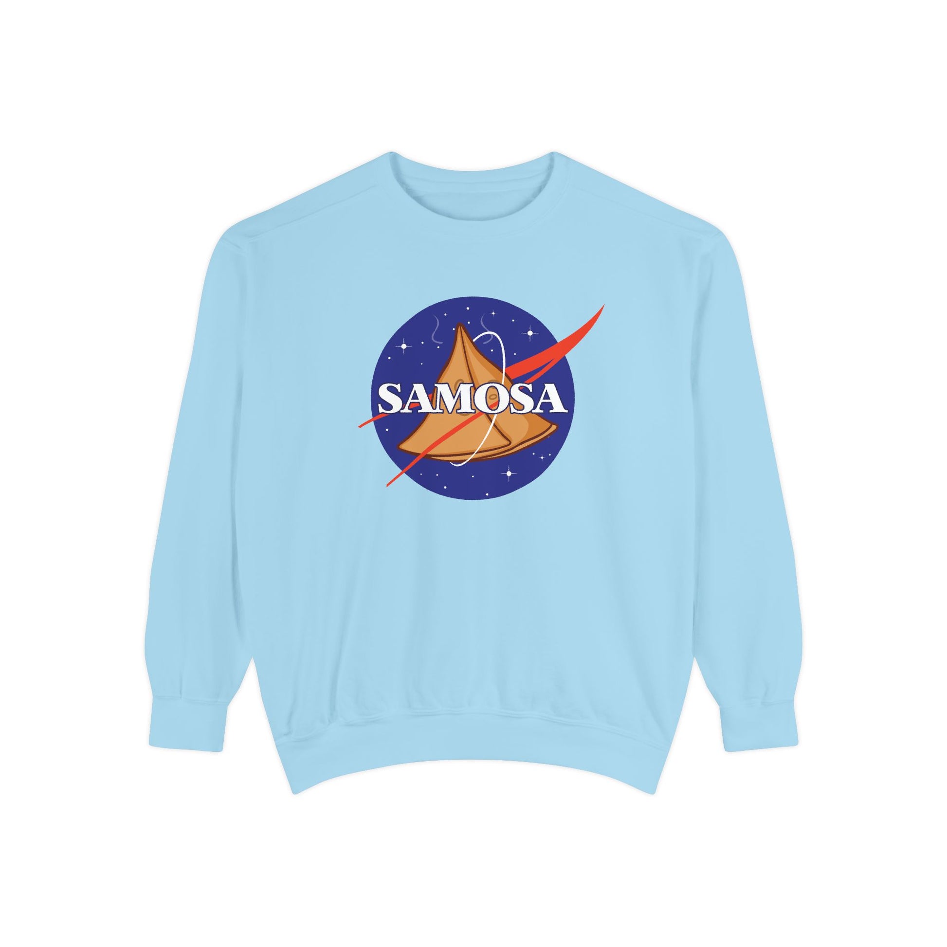 Samosa Garment-Dyed Sweatshirt - Currycature 🇺🇸