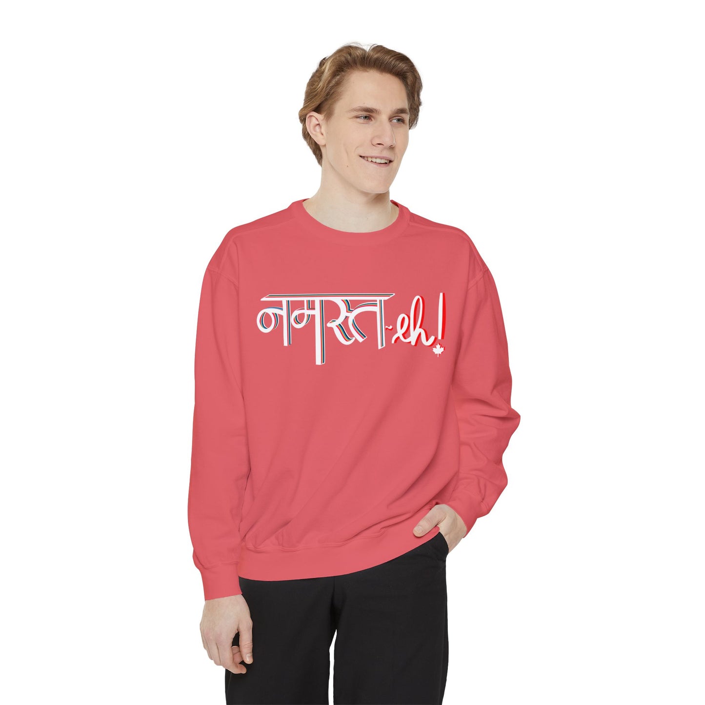 Namast-eh Unisex Garment-Dyed Sweatshirt