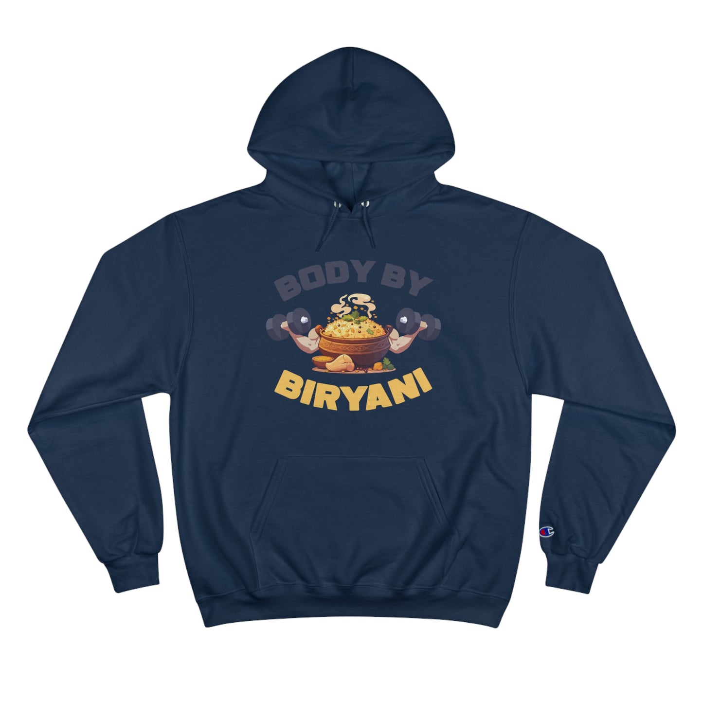 Body By Biryani Champion Hoodie