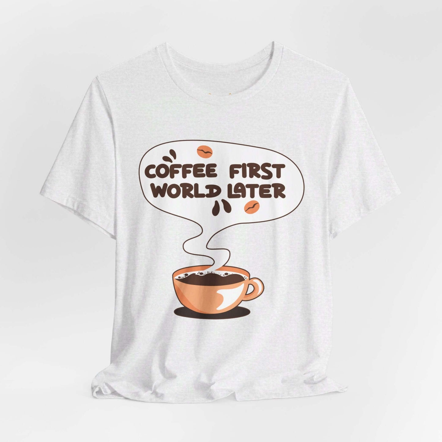 Coffee First Graphic T-shirt