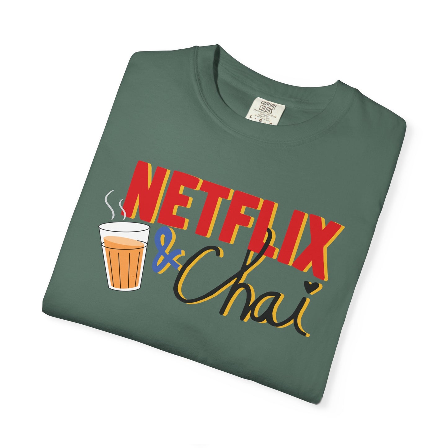 Netflix and Chai Graphic T-shirt.