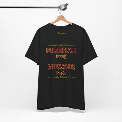 Nirbhau Nirvair Graphic T-shirt