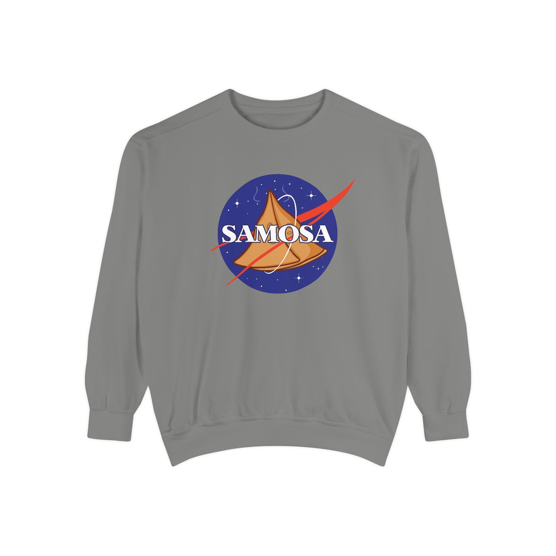 Samosa Garment-Dyed Sweatshirt - Currycature 🇺🇸