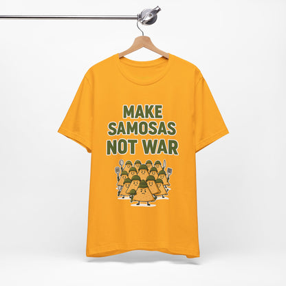 Make Samosas Not War Graphic T-shirt