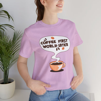 Coffee First Graphic Tee