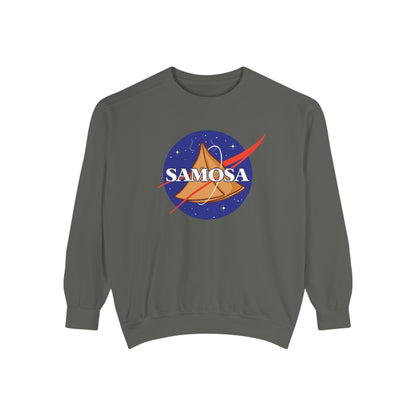 Samosa Garment-Dyed Sweatshirt - Currycature 🇺🇸