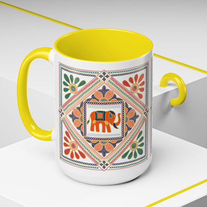 Indian folk art Mug