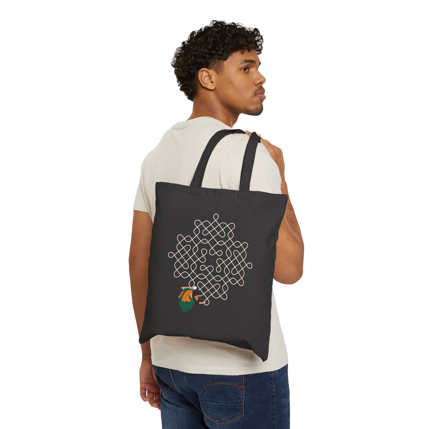 Kolum art Cotton Canvas Tote Bag