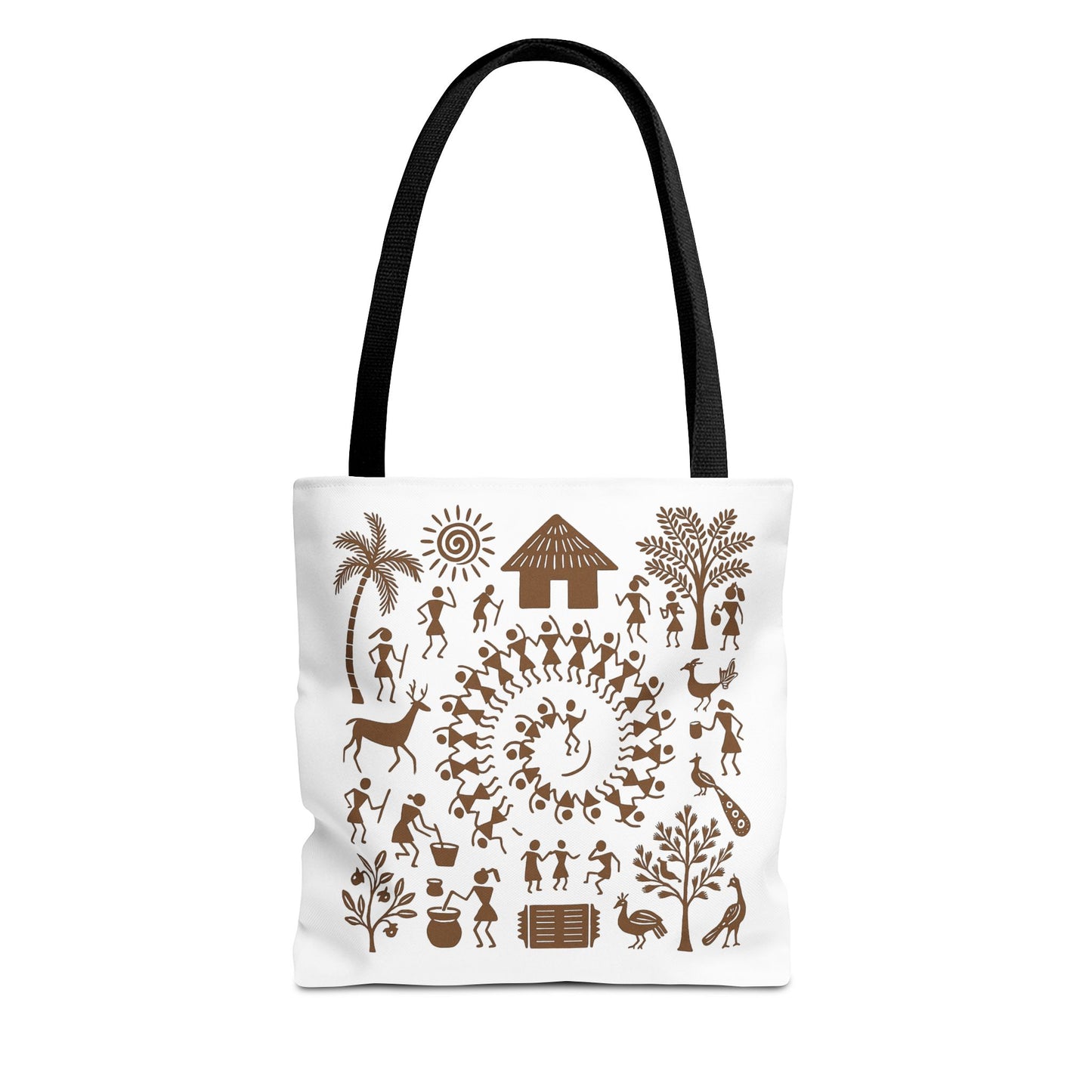 Warli Art Tote Bag
