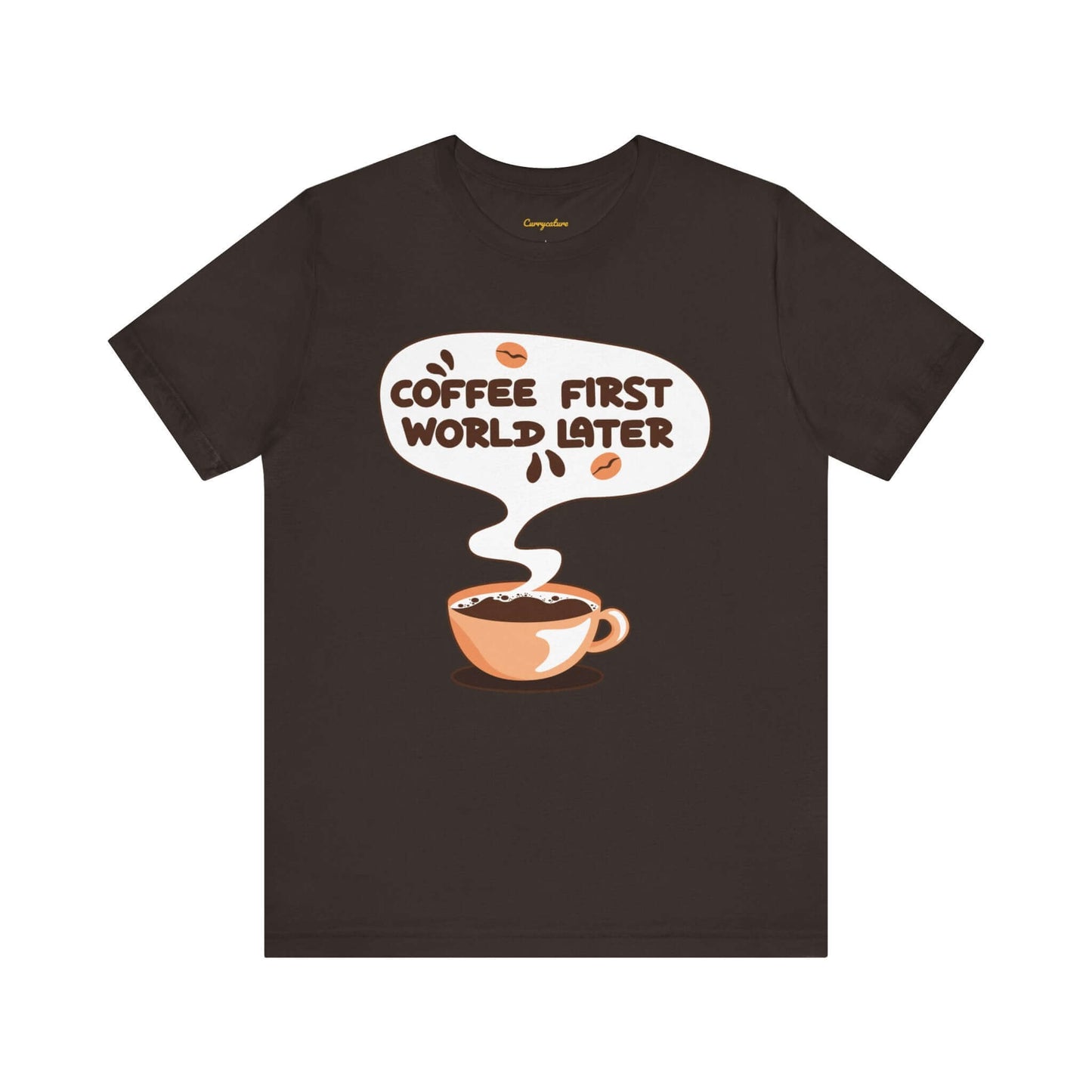 Coffee First Graphic T-shirt