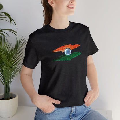 Tricolor Graphic T-shirt