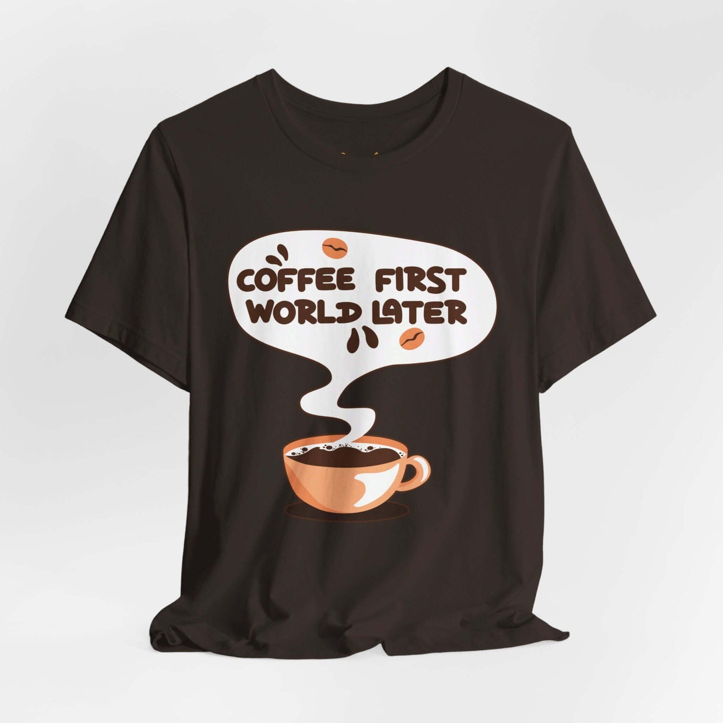 Coffee First Graphic T-shirt