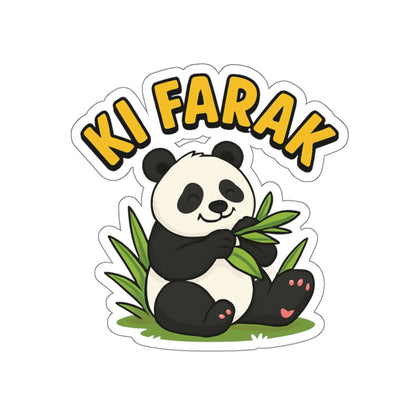 Ki Farak Pa(i)nda Die-Cut Sticker