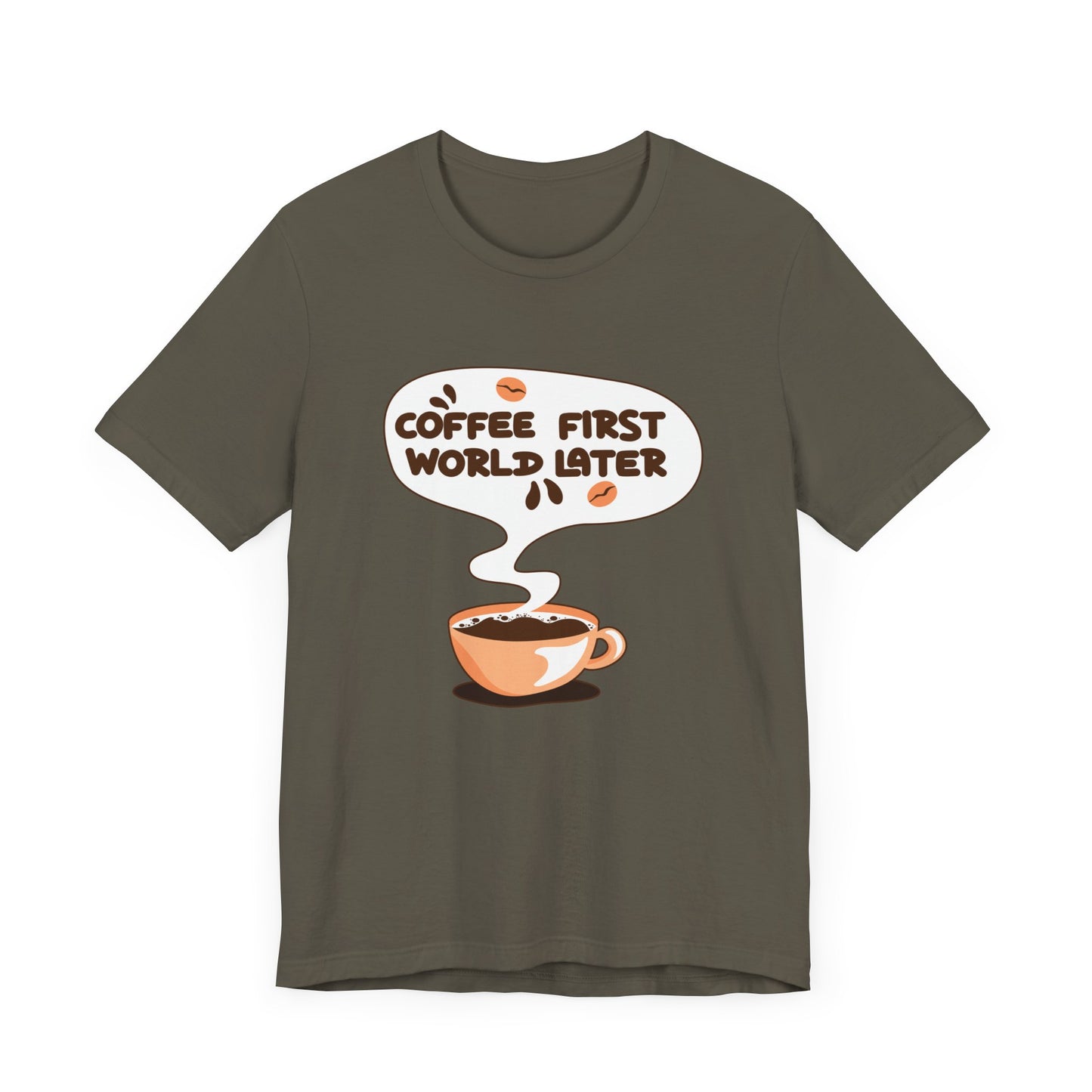 Coffee First Graphic Tee - Currycature 🇺🇸