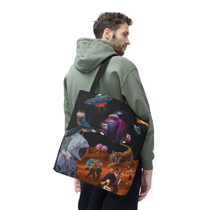 Spacey Desi Tote Bag
