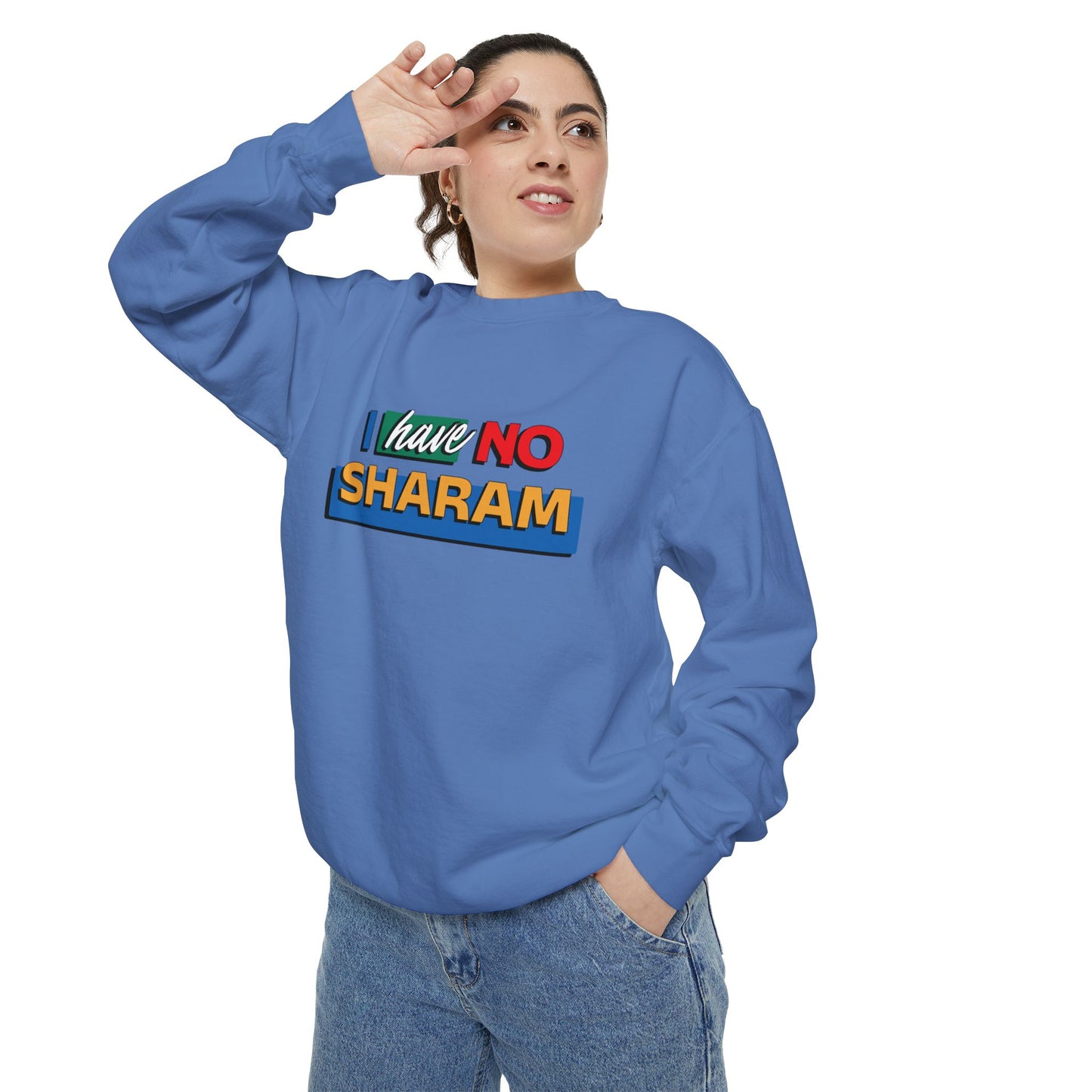 No Sharam Garment-Dyed Sweatshirt