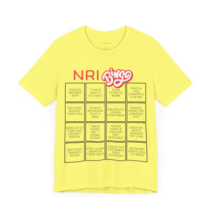 NRI Bingo Graphic T-shirt