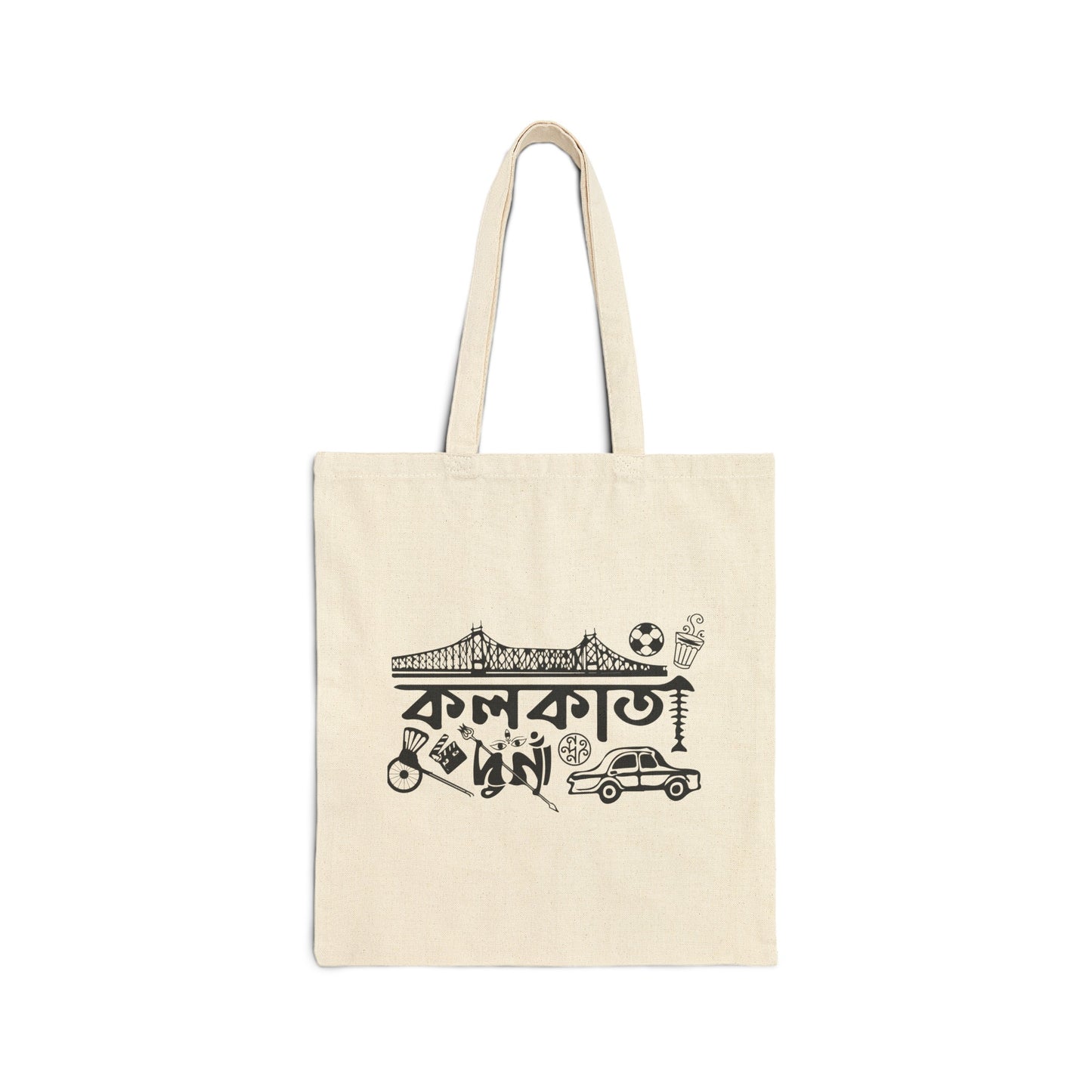 Kolkata Canvas Tote Bag