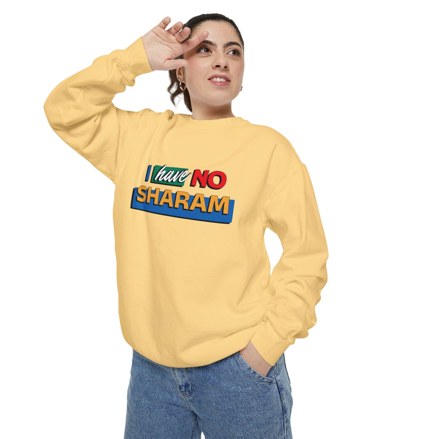 No Sharam Garment-Dyed Sweatshirt