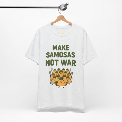 Make Samosas Not War Graphic T-shirt