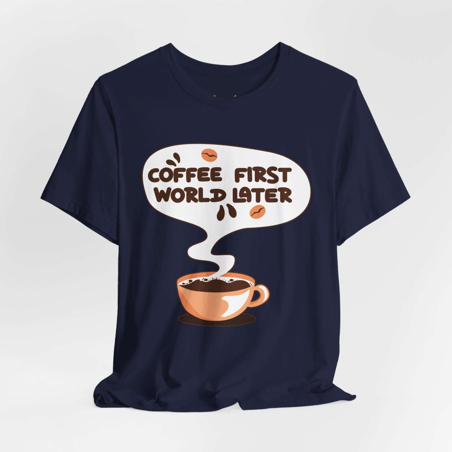 Coffee First Graphic T-shirt