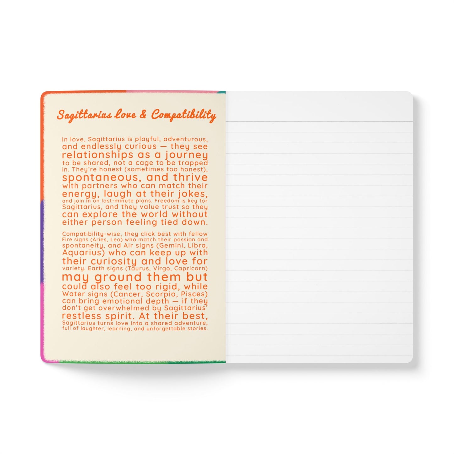 SAGITTARIUS Softcover Journal