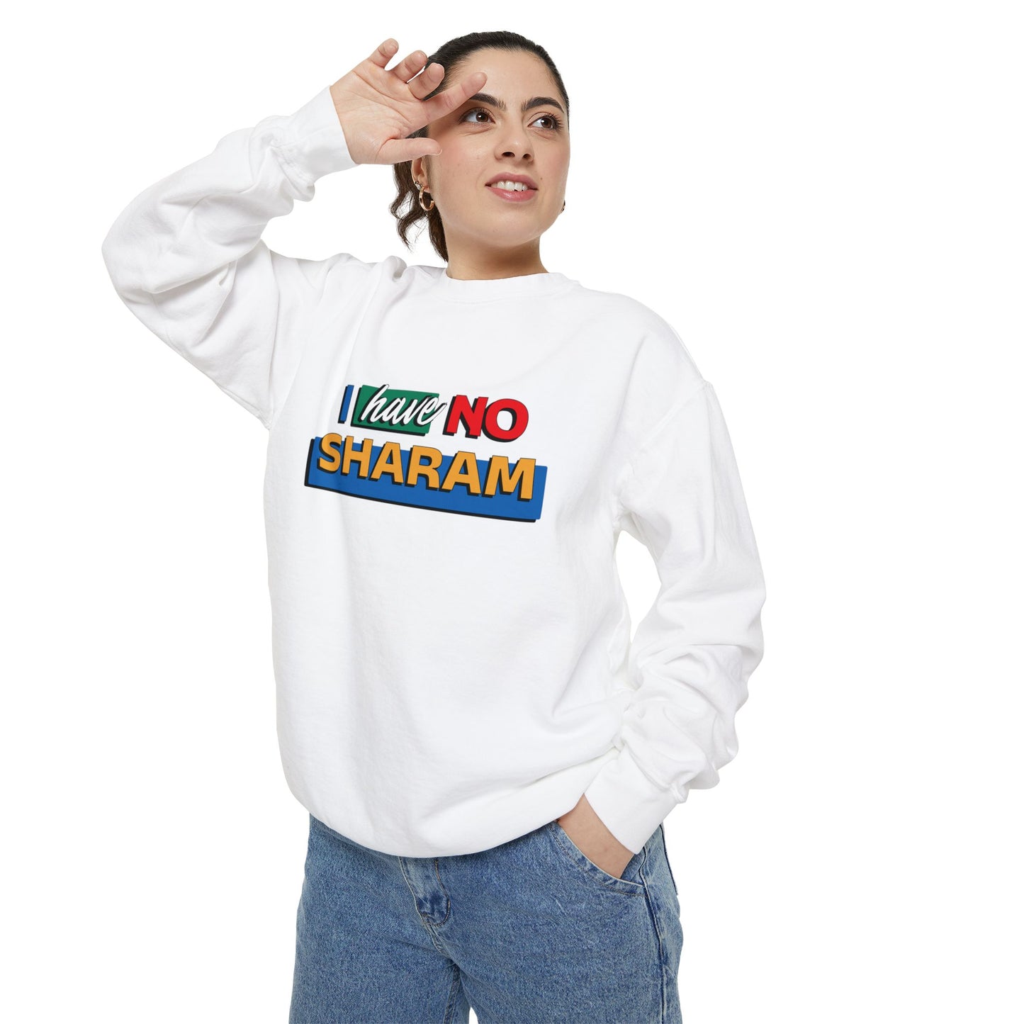 No Sharam Garment-Dyed Sweatshirt